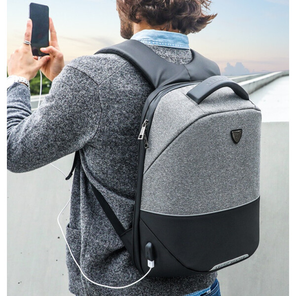 

Водостойкий рюкзак для ноутбука Arctic Hunter elit design gen2 dark grey