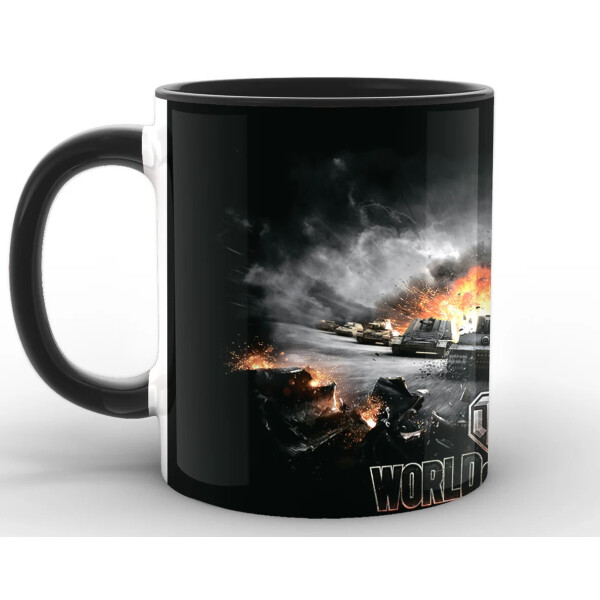 

Кружка World of Tanks Мир танков постер WT.02.014 Черный