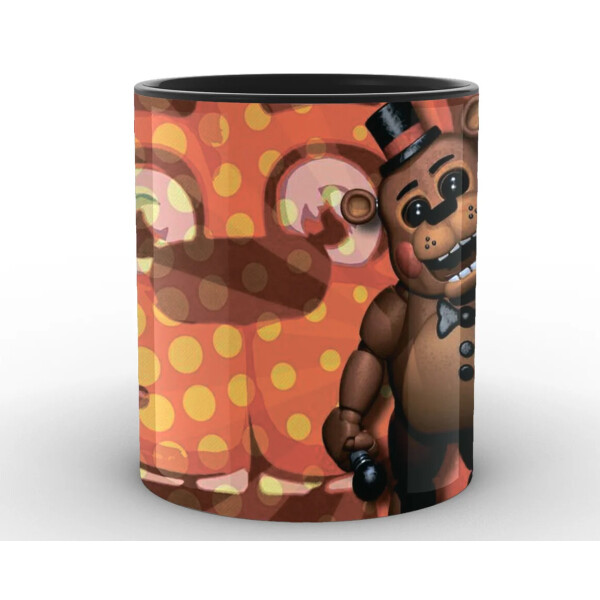 

Кружка Five Nights At Freddys Пять ночей с Фредди постер FN.02.031 Черный