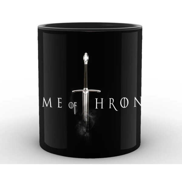 

Кружка GeekLand Game of Thrones Игра Престолов надпись GT.02.020 Черный
