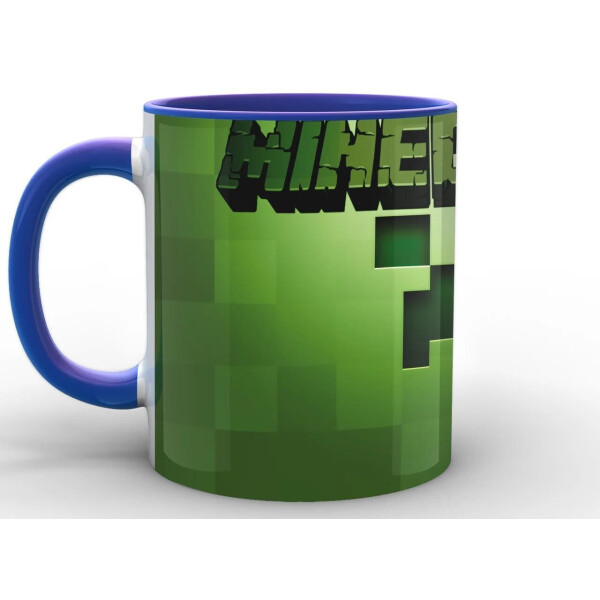 

Кружка GeekLand Minecraft Майнкрафт лого MС.02.033 синяя