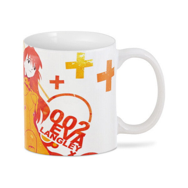 

Кружка чашка Evangelion Евангелион Аска Лэнгли Сорю