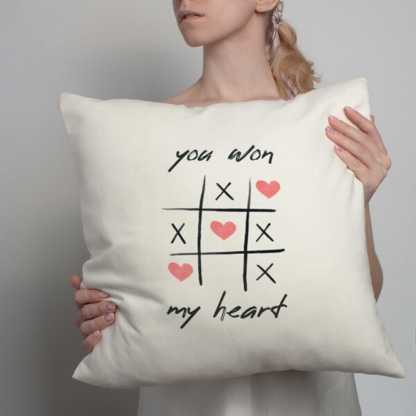 

Подушка "You won my heart"