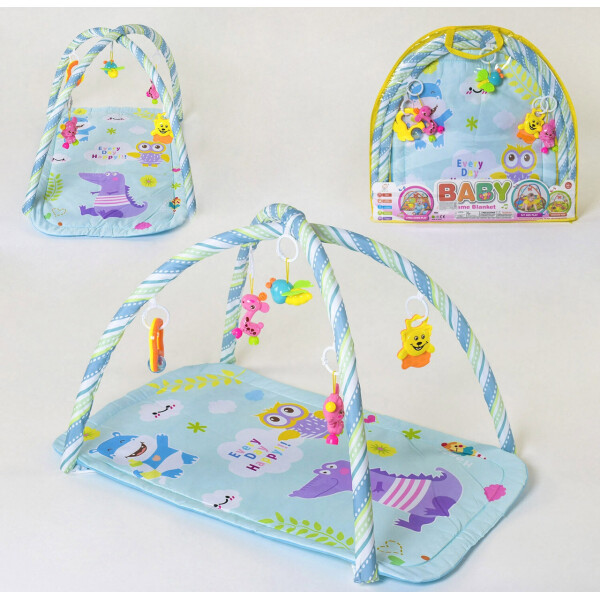 

Коврик игровой 841 голубой 82961