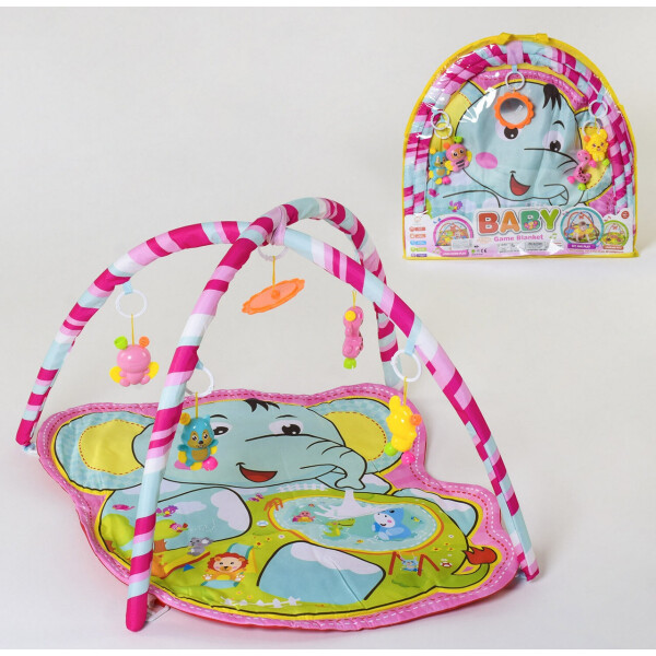 

Коврик игровой 879 розовый 82964