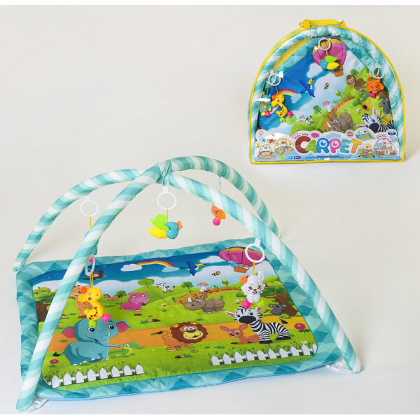 

Коврик игровой 829 бирюзовый 82960
