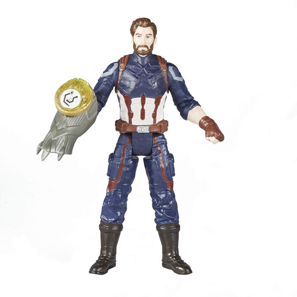 

Фигурка Капитан Америка с камнем Мстители Война бесконечности Marvel Avengers: Infinity War Captain America with Infinity Stone Hasbro E1407