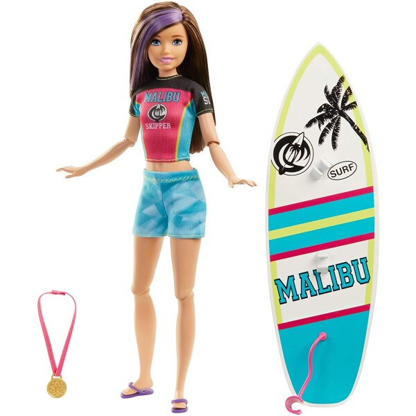 

Кукла Барби Скиппер Cерфингистка Barbie Dreamhouse Adventures Skipper Surf Doll GHK36