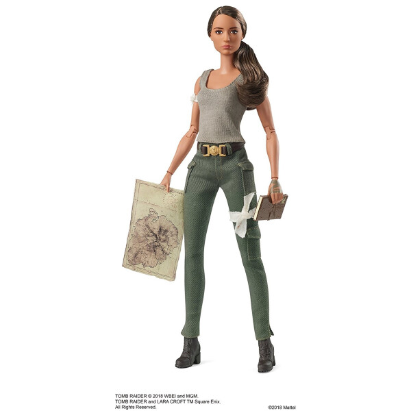 

Кукла Барби коллекционная Лара Крофт Barbie Tomb Raider Doll FJH53