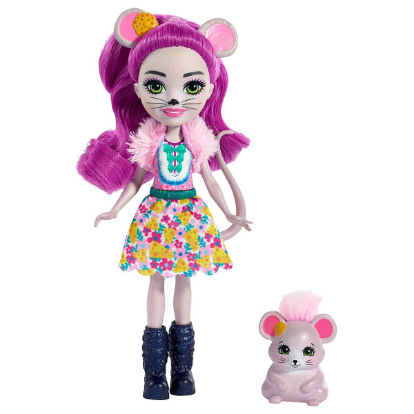 

Кукла Мышка Майла и Фондю Enchantimals Mayla Mouse Doll with Fondue FXM76