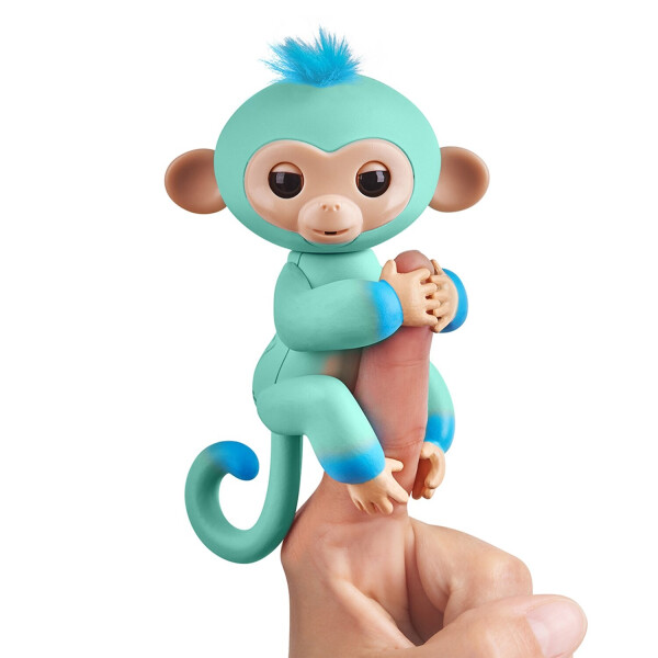 

Оригинальная двухцветная интерактивная обезьянка Эдди Fingerlings 2Tone Monkey Eddie WowWee 3724