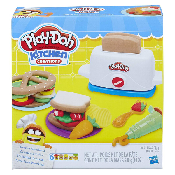 

Игровой набор Плей До Тостер Play-Doh Kitchen Creations Toaster Creations Hasbro E0039