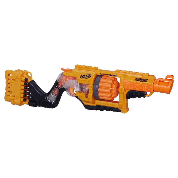 

Бластер Нерф Думлэндс Законник Nerf Doomlands 2169 Lawbringer Blaster Hasbro B3189