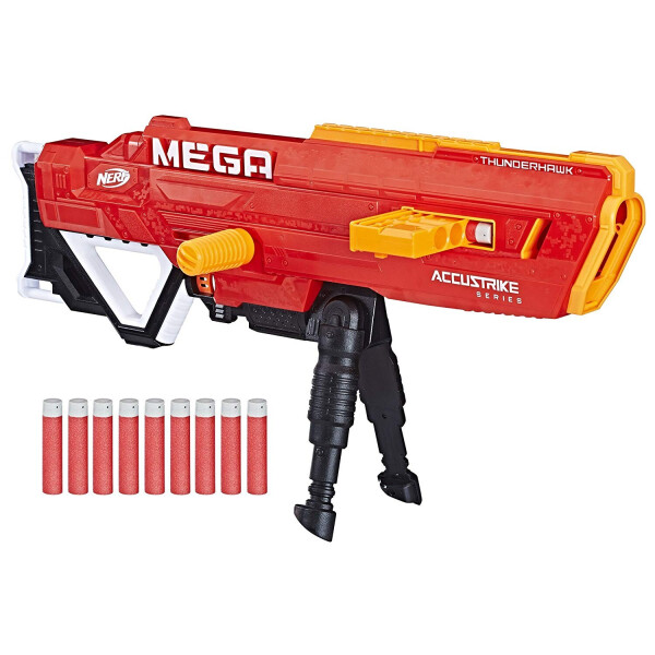 

Бластер Нерф Мега Тандерхок Комбат Nerf N-Strike MEGA AccuStrike Thunderhawk Combat Blaster Hasbro E0403