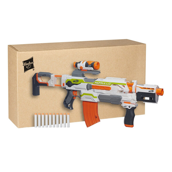 

Бластер Нерф Модулус NERF N-Strike Modulus ECS-10 Blaster Hasbro Эконом упаковка B1538