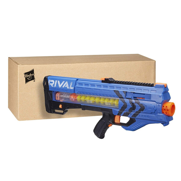 

Бластер Нерф Райвал Зевс Nerf Rival Zeus MXV-1200 Blaster Hasbro Синий Эконом упаковка B1593-0