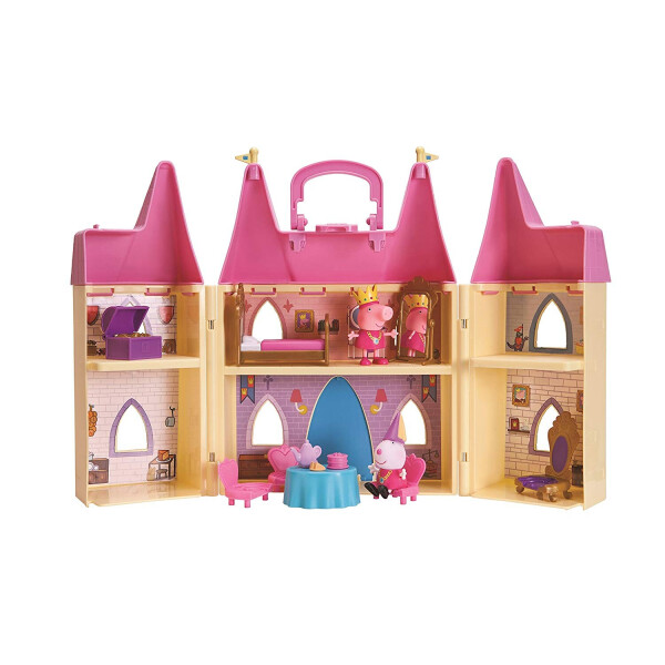 

Игровой набор Замок свинки Пеппы Эконом Упаковка Peppa Pig Peppa's Princess Castle Deluxe Playset 99803
