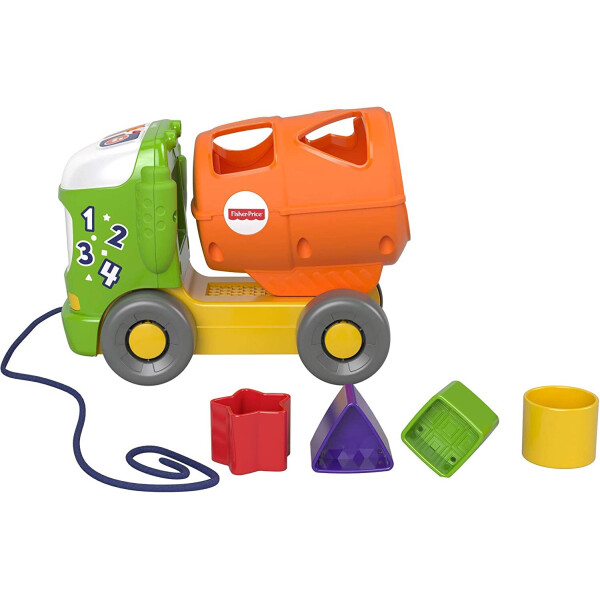 

Игровой набор Фишер Прайс обучающий музыкальный грузовик сортер Sort & Spill Learning Truck Fisher-Price FYL39
