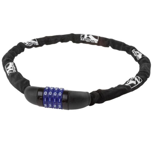 

Замок M-Wave Chain Lock 3.5 х 900 мм кодовый, черный (A-Z-0136)