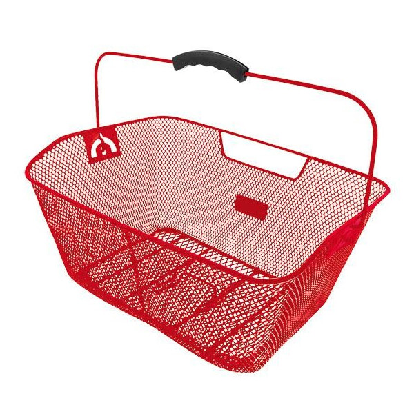 

Корзина M-Wave на багажник с сетки, красный (A-PZ-0590)