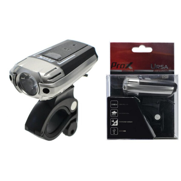 

Фара передняя ProX Ursa 1 Led 300 Lm USB (a-O-b-p-0225)