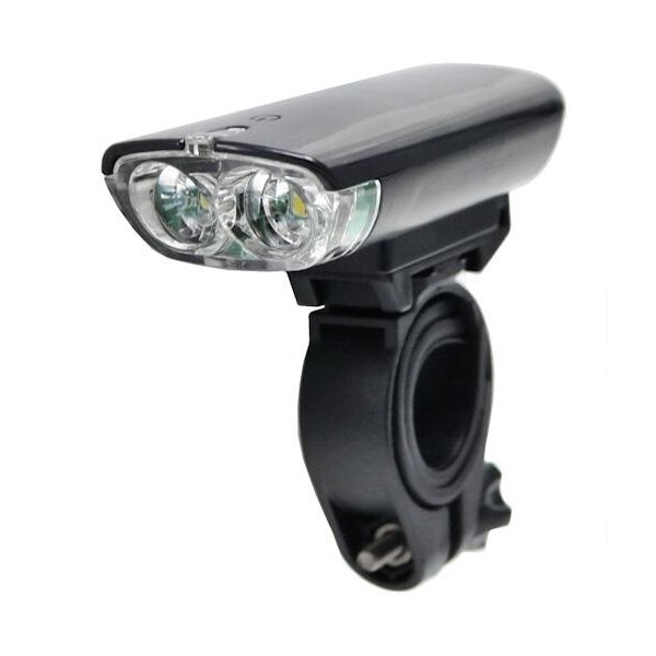 

Фара передняя X-Light JY-7021 2xAA 2 Led, черный (A-O-B-P-0321)