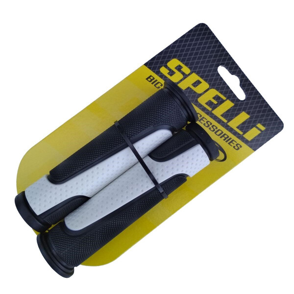 

Грипсы Spelli SBG-6708L черно/белые (SBG-6708L-wht)
