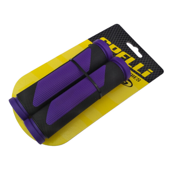 

Грипсы Spelli SBG-692 черный / фиолетовый (SBG-692-purple)