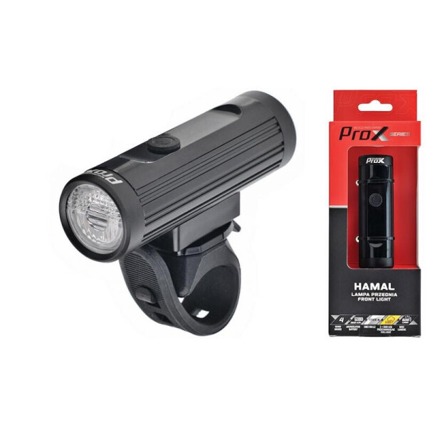 

Фара передняя ProX Hamal, 600Lm, 2600mAh, USB (A-O-B-P-0418)