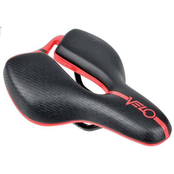 

Седло Velo Angel VL-5119 Junior Atoms, черный / красный (C-SI-0233)
