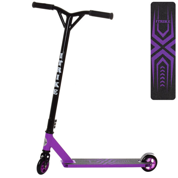 

Самокат трюковый iTrike SR2-053-T1-V черно-фиолетовый