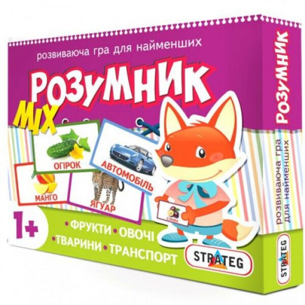 

Настільна гра Розумник MIX (укр.) (STRATEG)