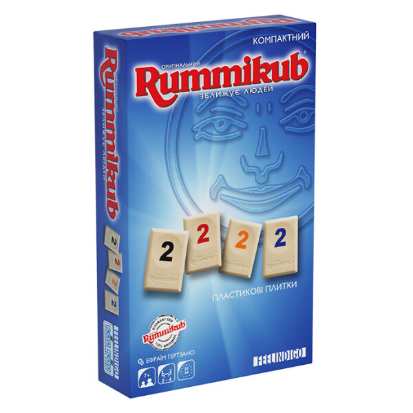 

Настільна гра Rummikub. Компактная версия (Feelindigo)