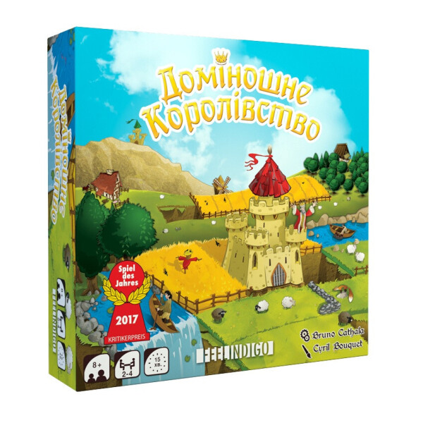 

Настільна гра Доміношне Королівство. KINGDOMINO (Feelindigo)