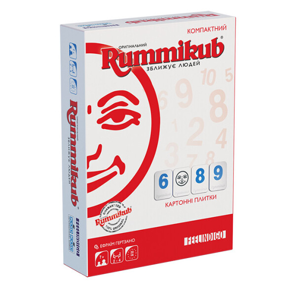 

Настільна гра Rummikub. Компактная версия (Feelindigo)