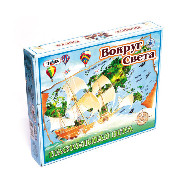 

Вокруг света. Настольная игра (Strateg) 723