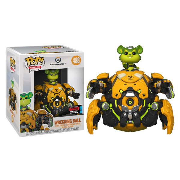 

Фигурка Funko Pop Фанко Поп Овервотч Таран Хэммонд Overwatch Wrecking Ball Exclusive 15 см O WB 488