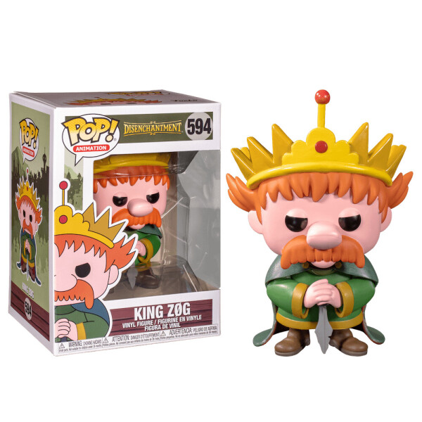 

Фигурка Funko Pop Фанко Поп Разочарование Король Зог Disenchantment King Zøg 10 см Cartoon D KZ 594