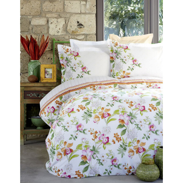 

с покрывалом пике Karaca Home - Paradise orange 2018-2 jacquard полуторное