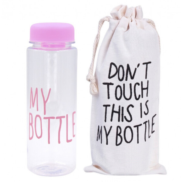 

Бутылка для воды My Bottle с чехлом 500 мл Розовая (MB02)