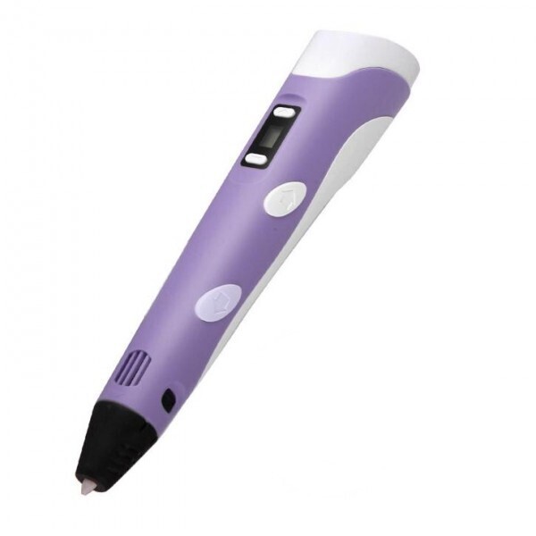 

3D-ручка c LCD дисплеем 3D Pen 2 Фиолетовая (L010)