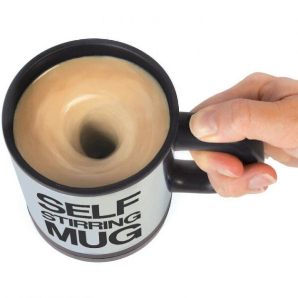 

Кружка мешалка Self Stirring Mug автоматическая Black