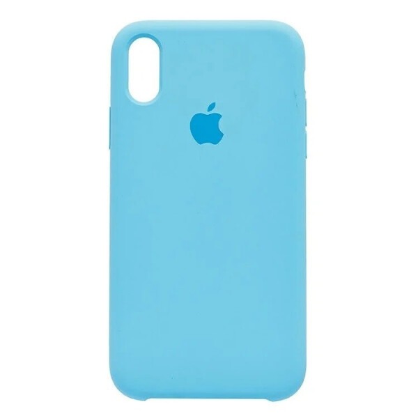

Чехол кейс силиконовый для смартфона Luxx Silicone Case Apple iPhone X накладка Royal Blue