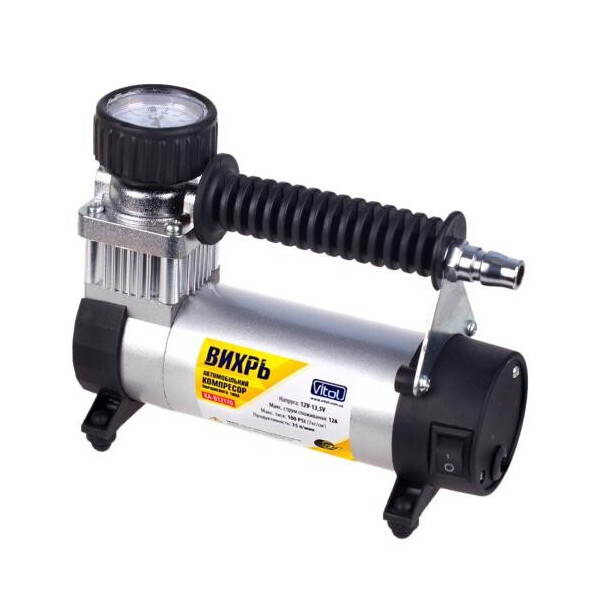 

"Вихрь" КА-В12170 100psi/12Amp/35л/прикур.+переходник/шланг 2,0м (КА-В12170)
