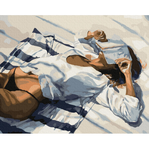 

Картина по номерам. Brushme "Пляжный отдых" GX34193