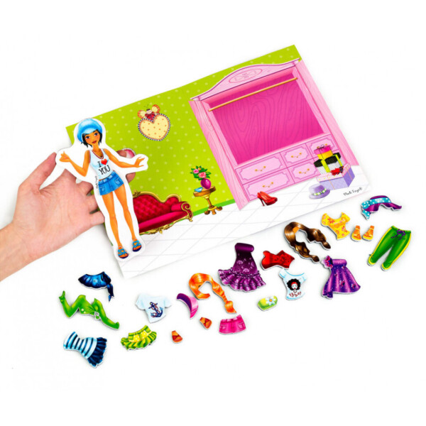

Магнитная игра"Брюнетка" (укр) VT3204-23