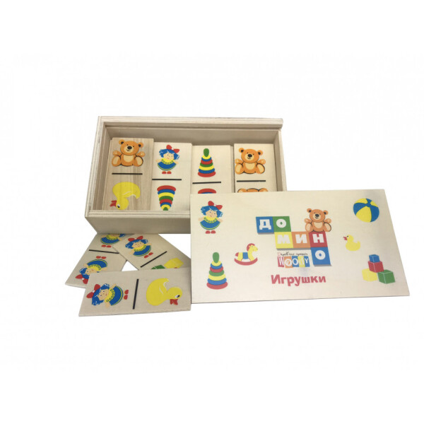 

Домино MD 0017-1 (Игрушки)