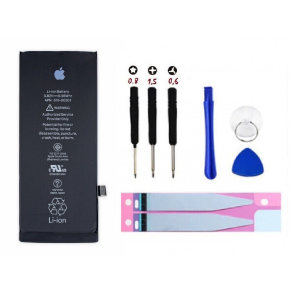 

Аккумулятор Apple iPhone 8 1821mAh + набор для замены аккумулятора