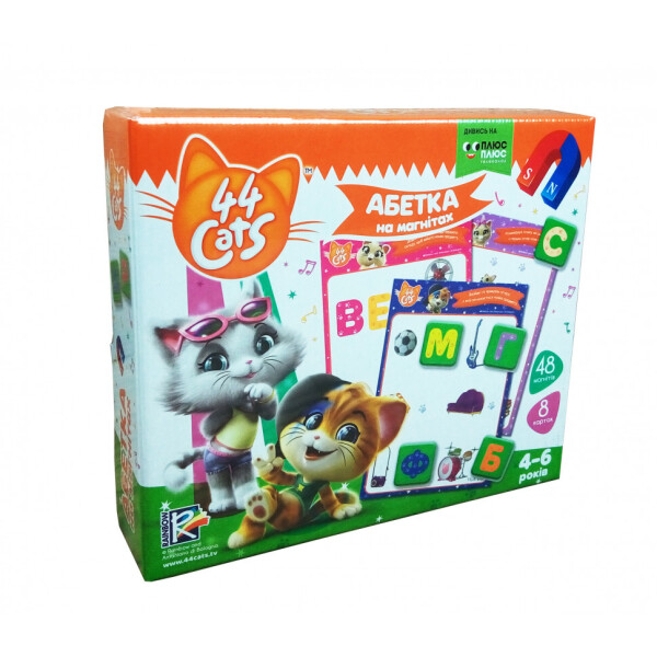 

Азбука на магнитах "44 Cats" VT5411-07 (укр)