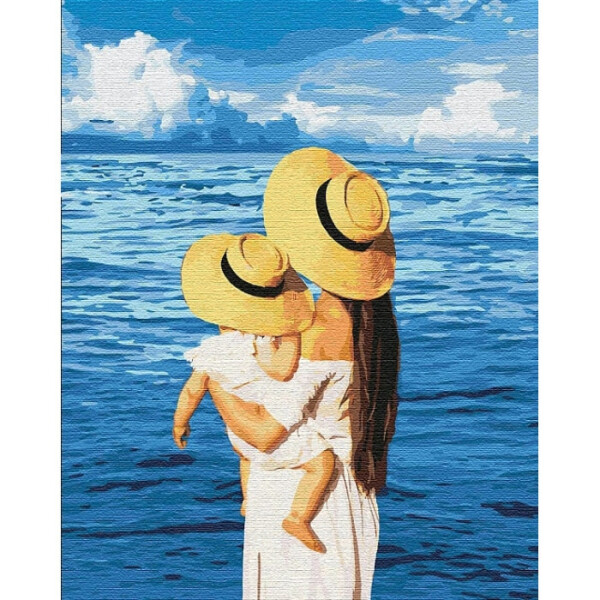 

Картина по номерам. "Шепот моря" 40*50см KHO4738